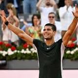 Carlos Alcaraz reacts to back-to-back wins over Novak Djokovic and Rafael Nadal in Madrid