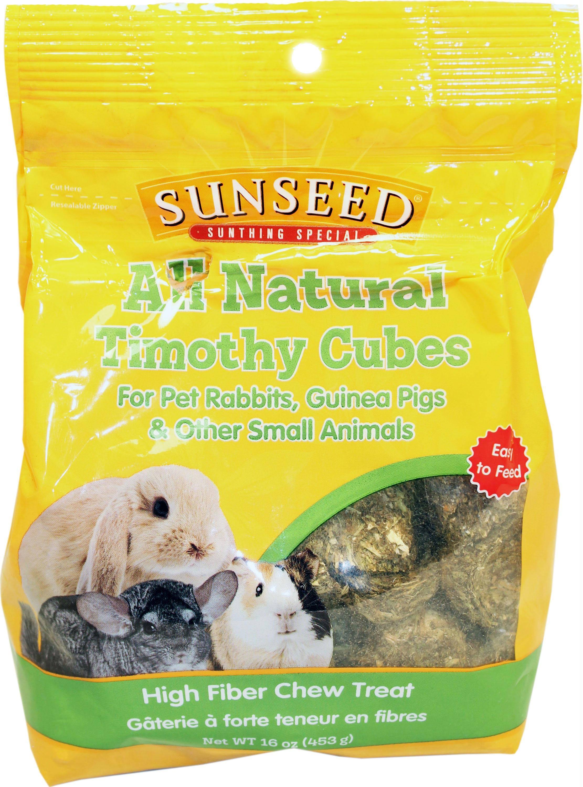 Sunseed Natural Timothy Hay Cubes - 16 oz