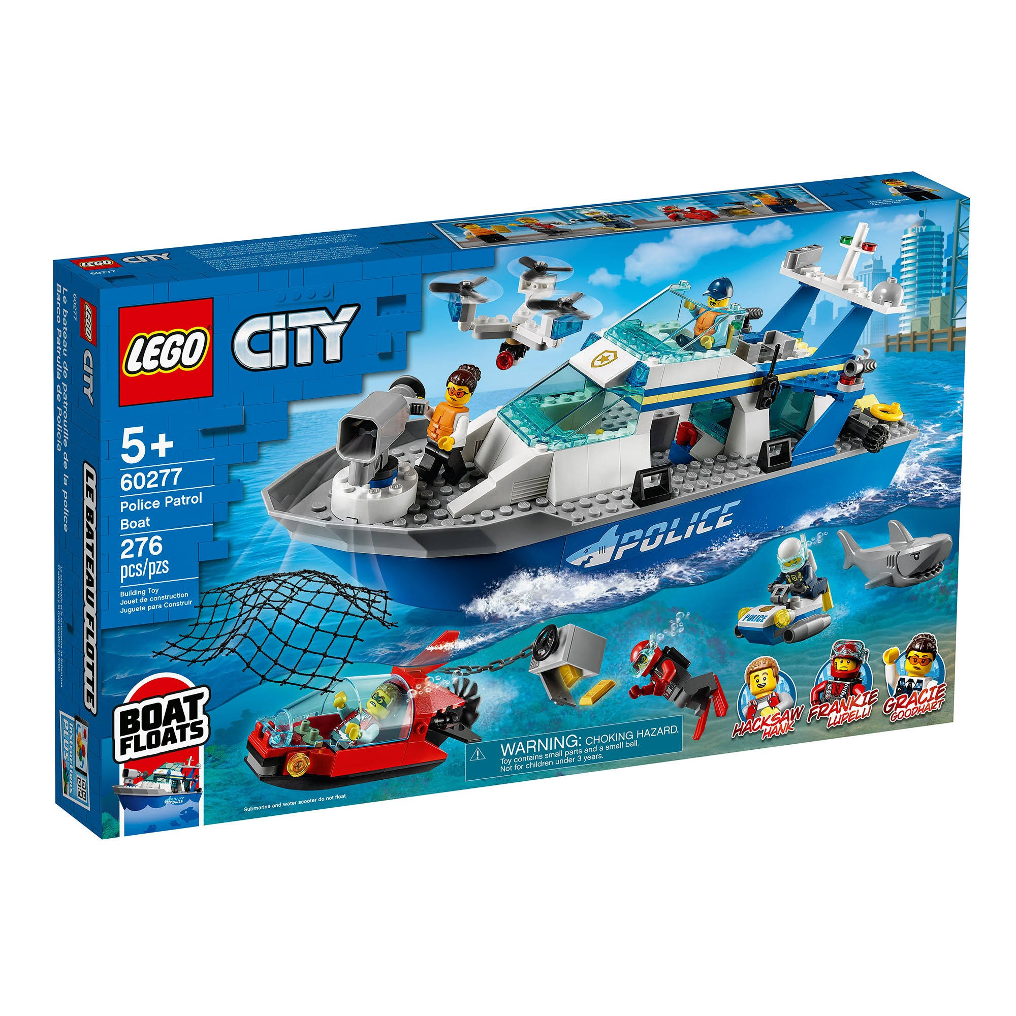LEGO - 60277 | City: Police Patrol Boat