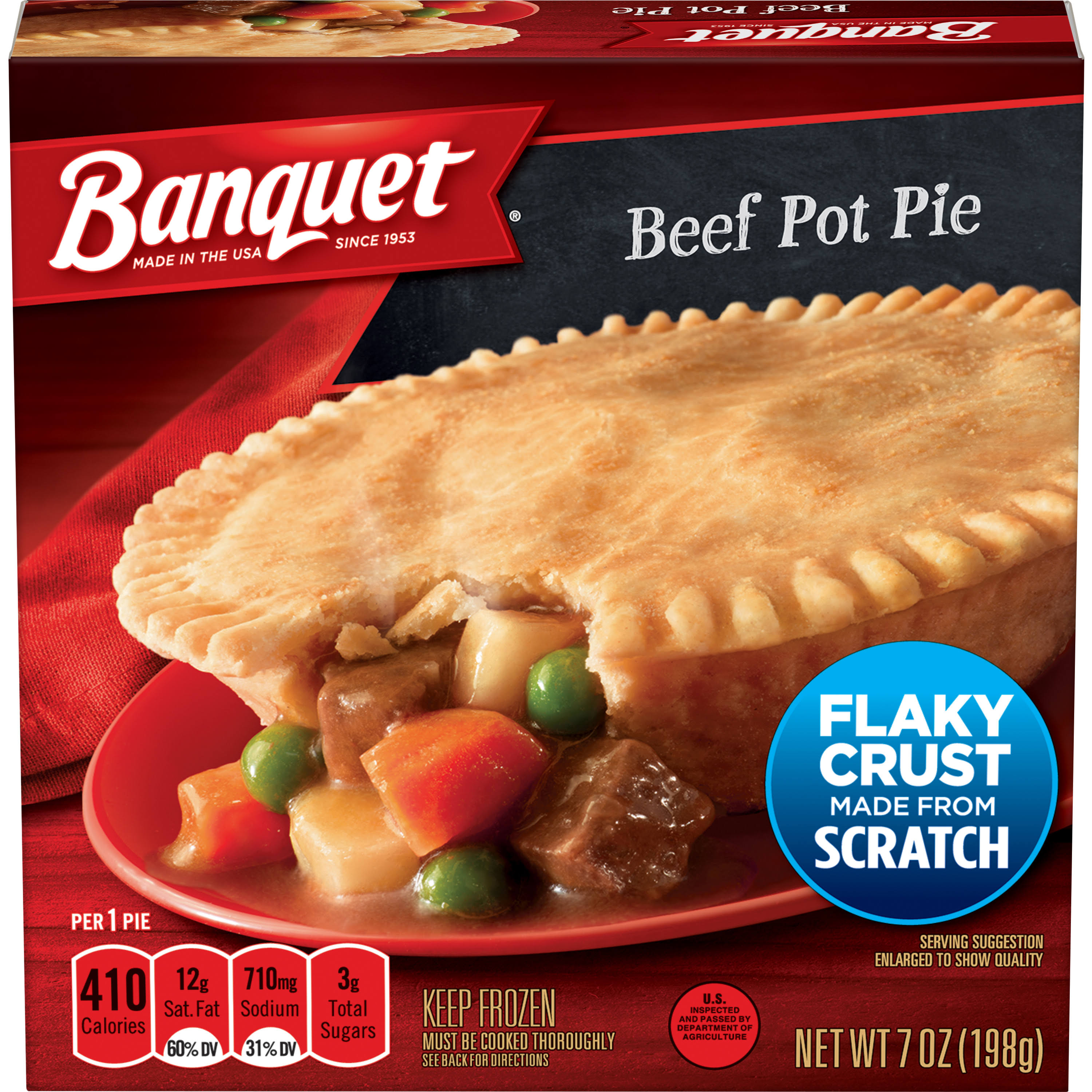 Banquet Pot Pie - Beef, 7oz