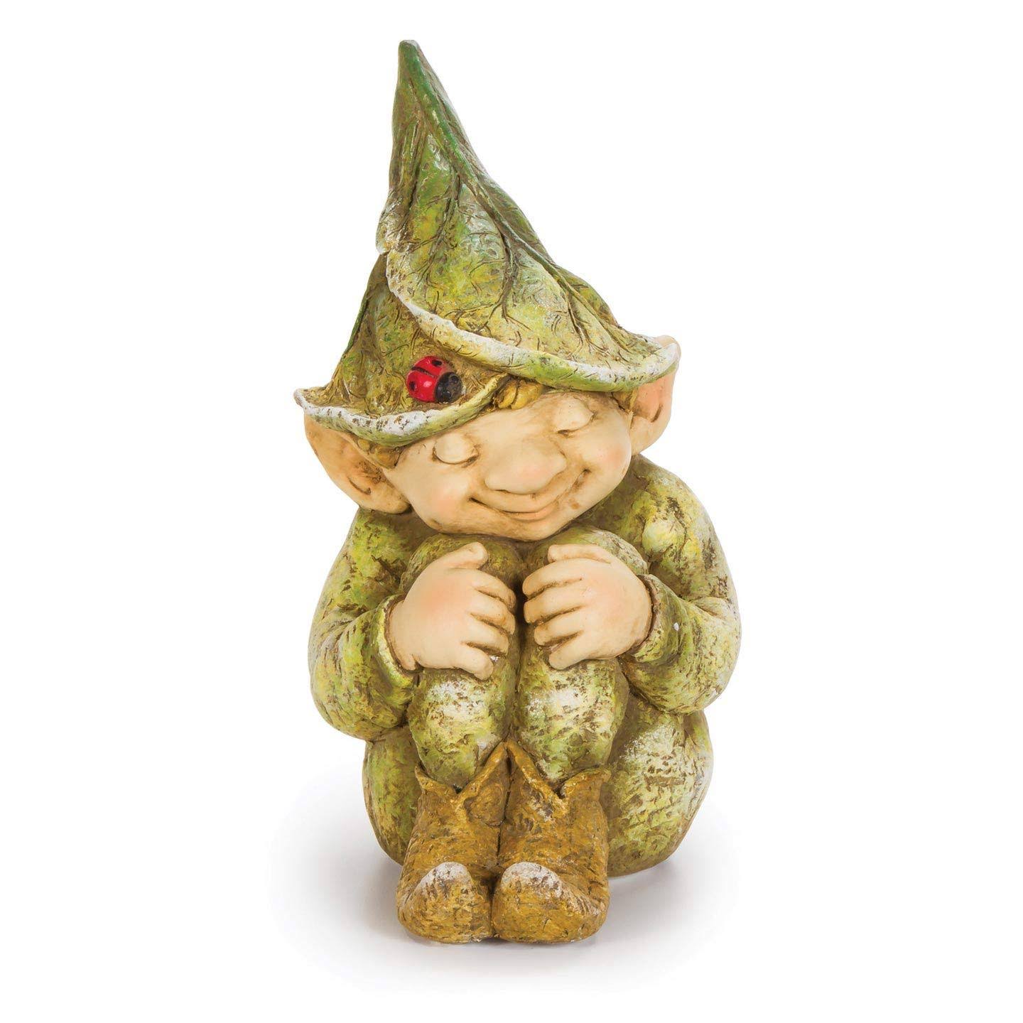 Darice Sitting Garden Gnome, 14 Inches