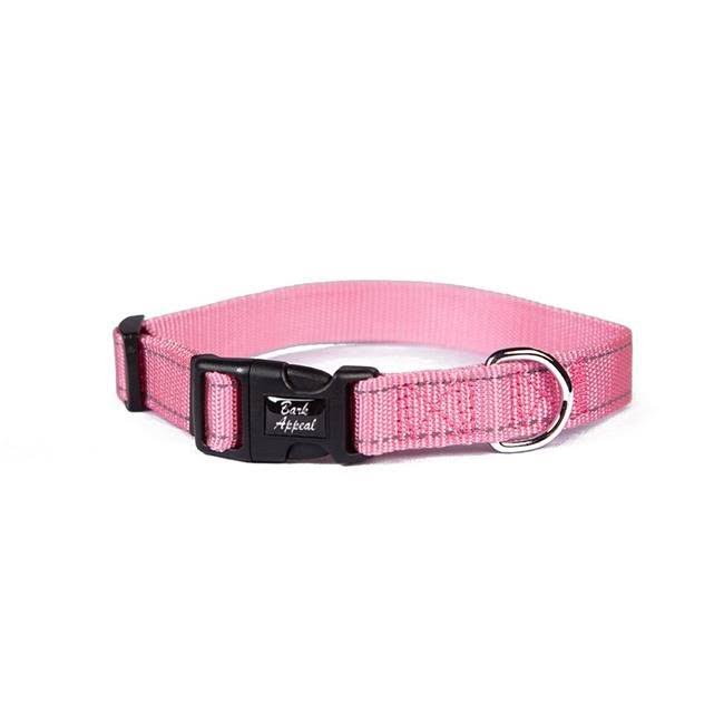 Bark Appeal PRNPC-3-4 Reflective Collar, Pink - 0.75 in.