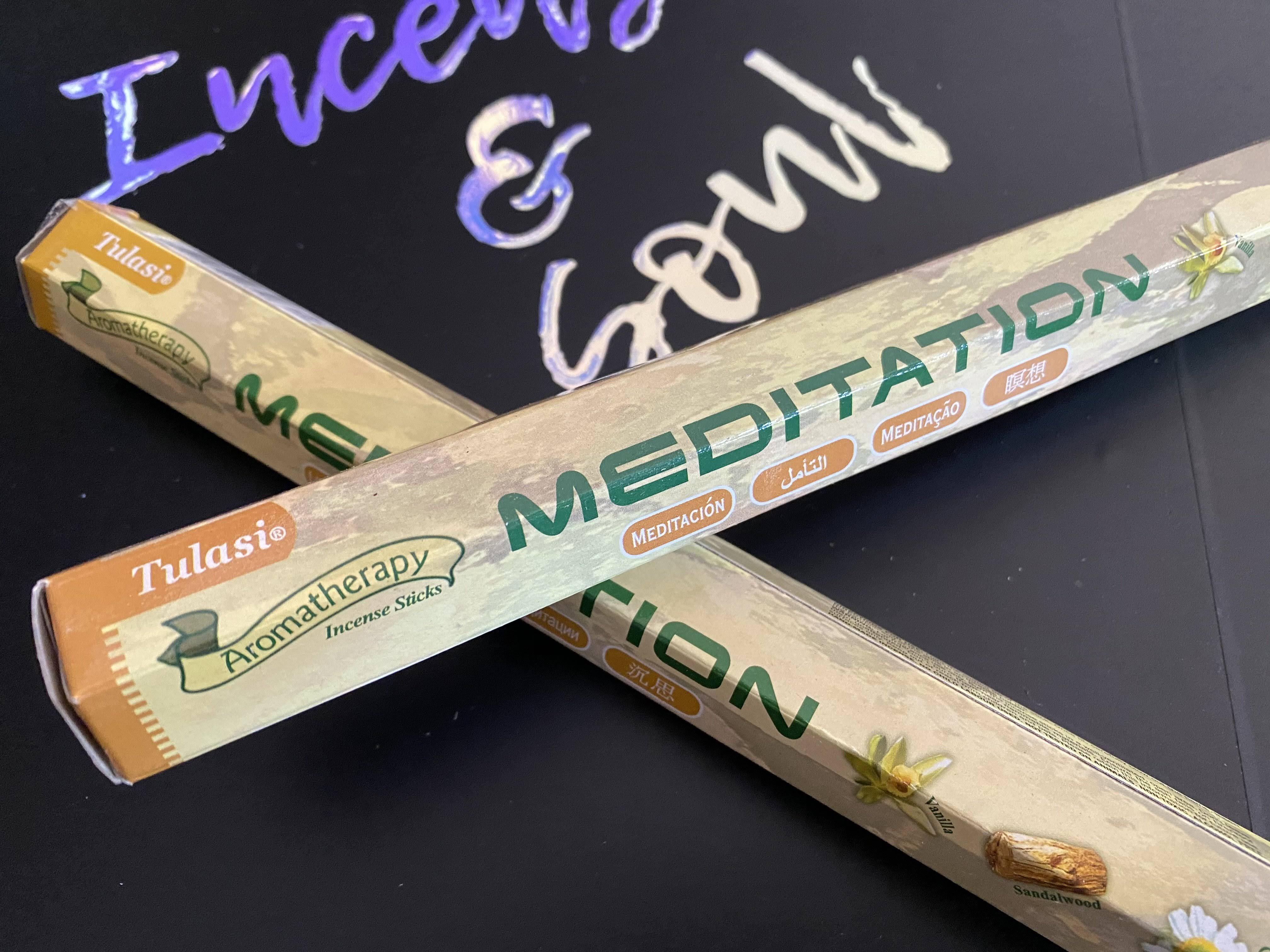 Tulasi Meditation Incense - 20 Sticks