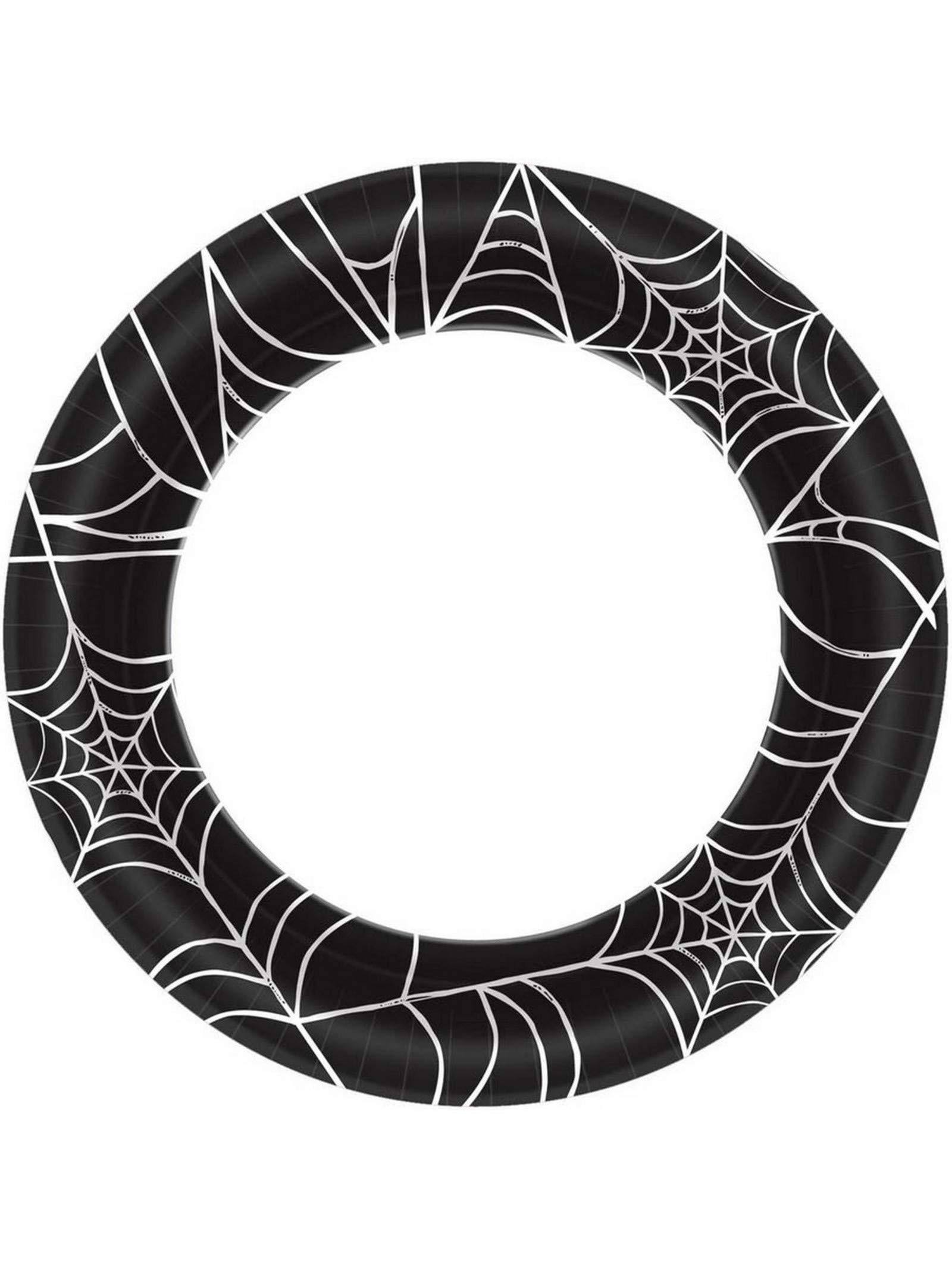Halloween Spider Web Paper Plate - 10"