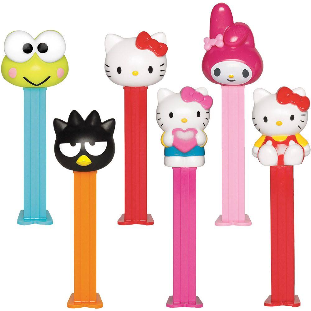 Pez Hello Kitty Dispenser and Candy - with Refill, Assorted