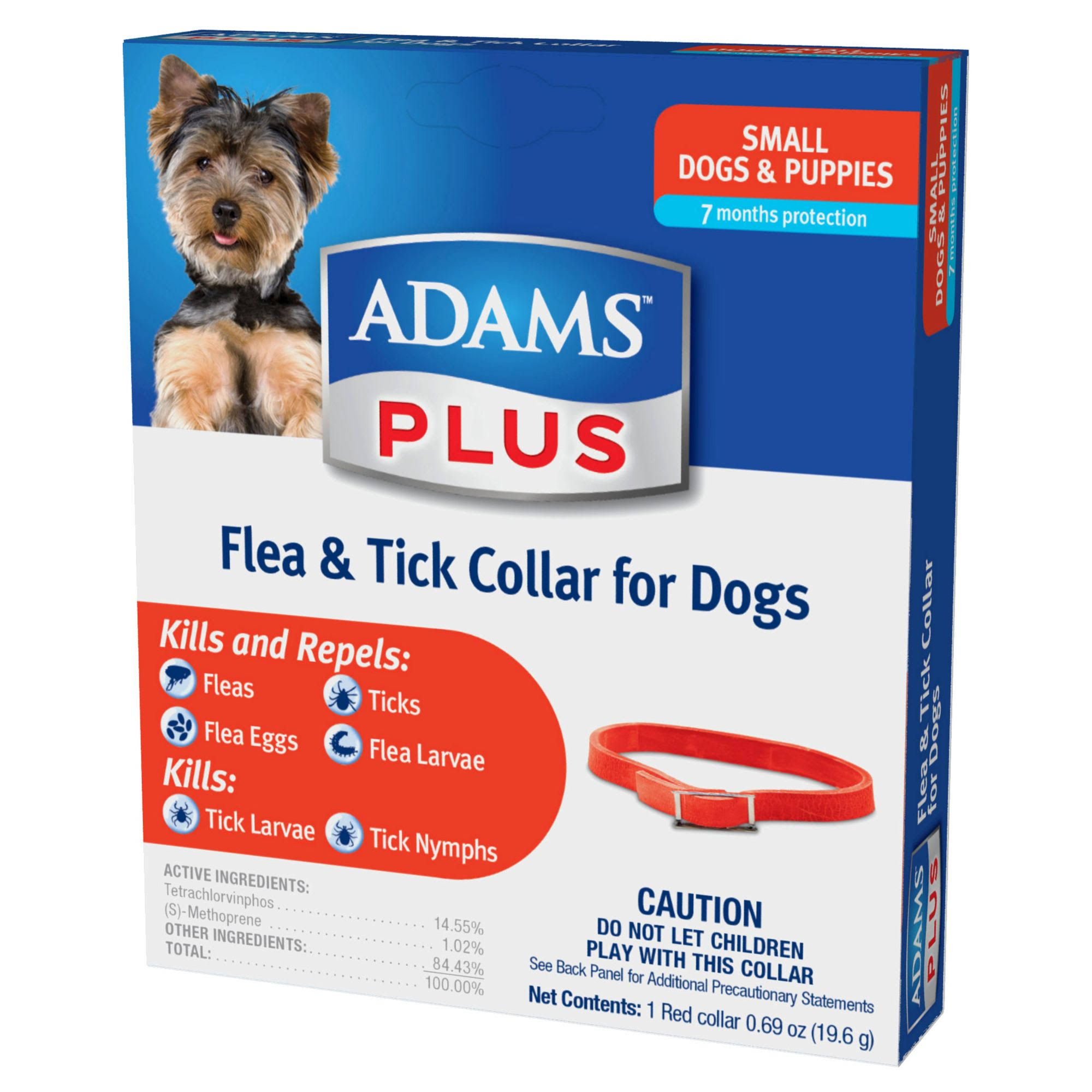 Adams' Plus Flea & Tick Collar - Small