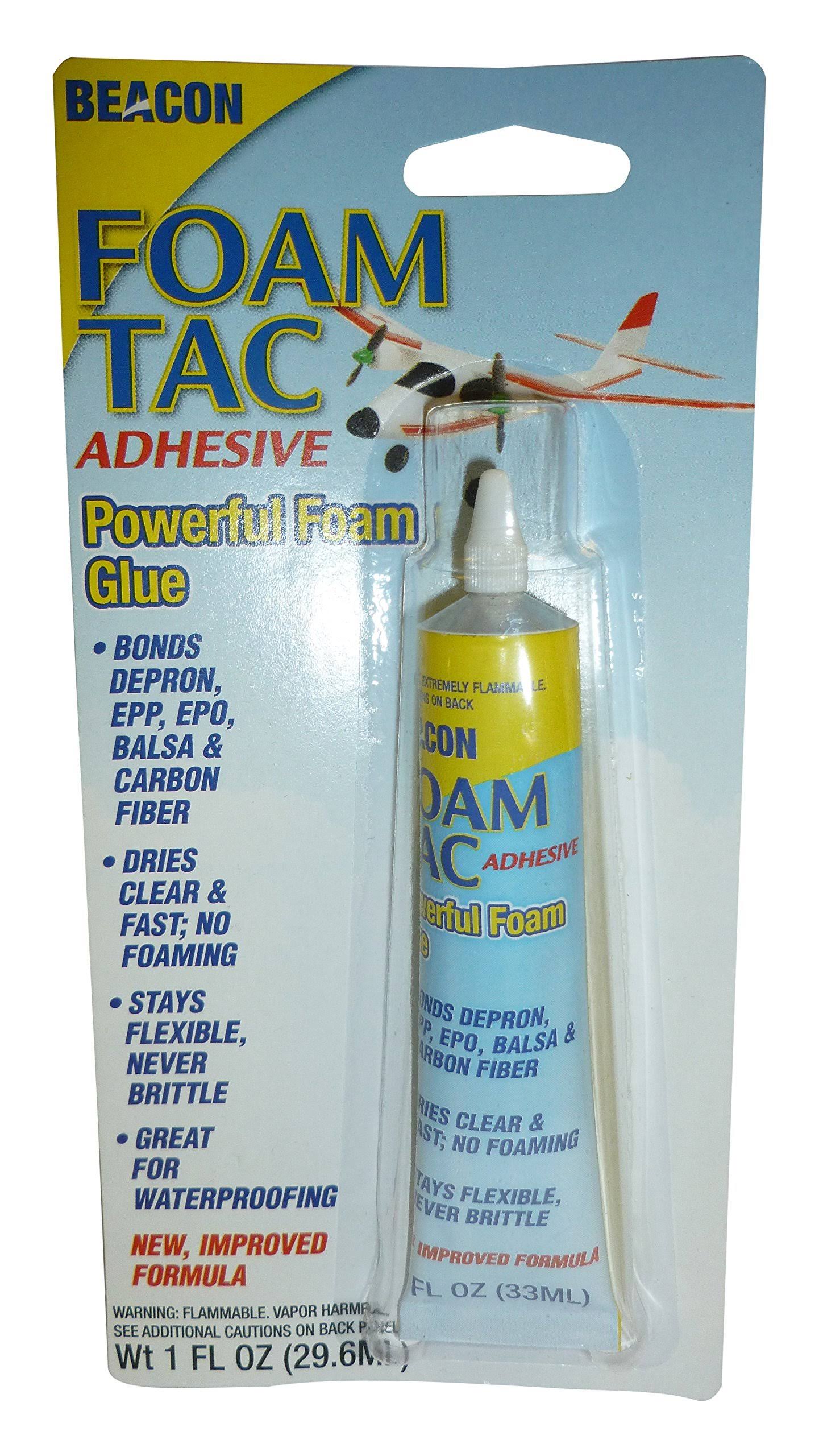 Beacon Foam Tac Adhesive Glue - 1oz