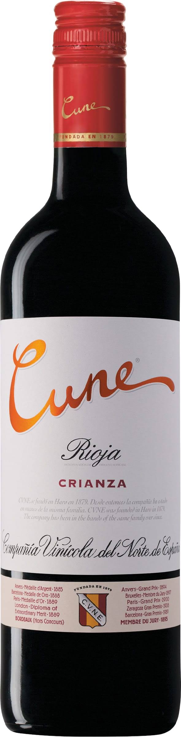 Cune Crianza Rioja 2016 750ml