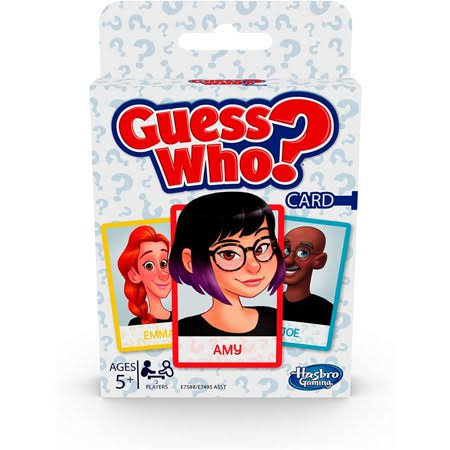 Hasbro - E7588 | Guess Who Card Game