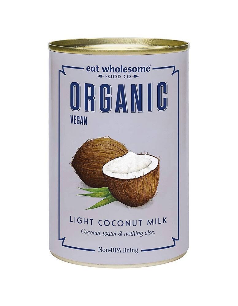 Eat Wholesome Organic Light Coconut Milk, 400ml - Na - Size