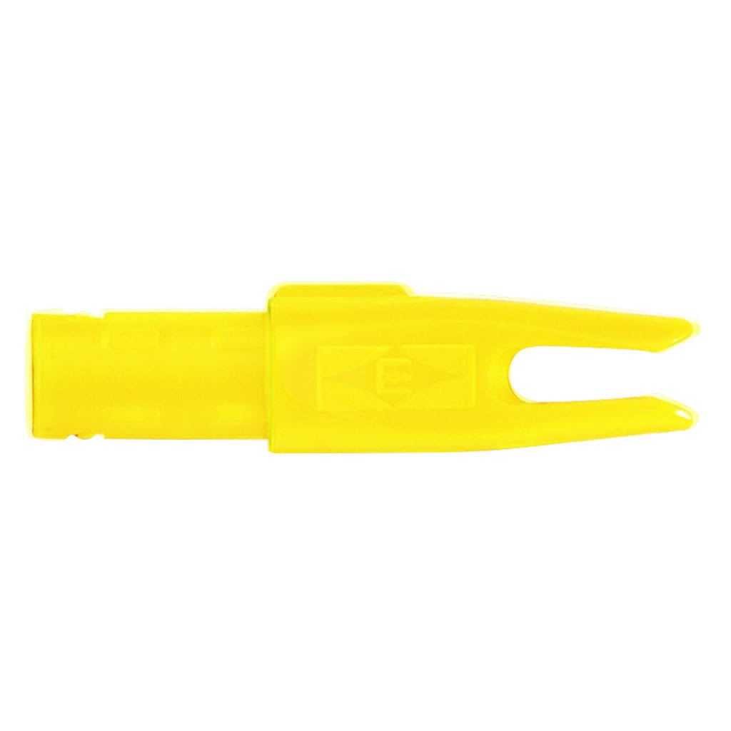 Easton 375697 Super Nocks - Yellow, 12pk, 6.5mm