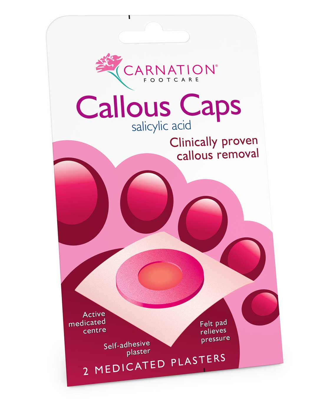 Carnation Footcare Callous Caps Pack of 2