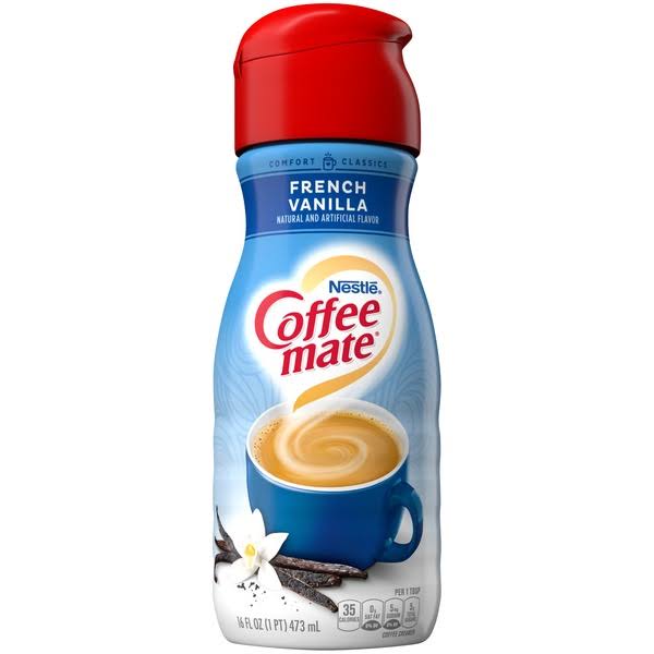 Coffee Mate Liquid Coffee Creamer - French Vanilla, 16oz