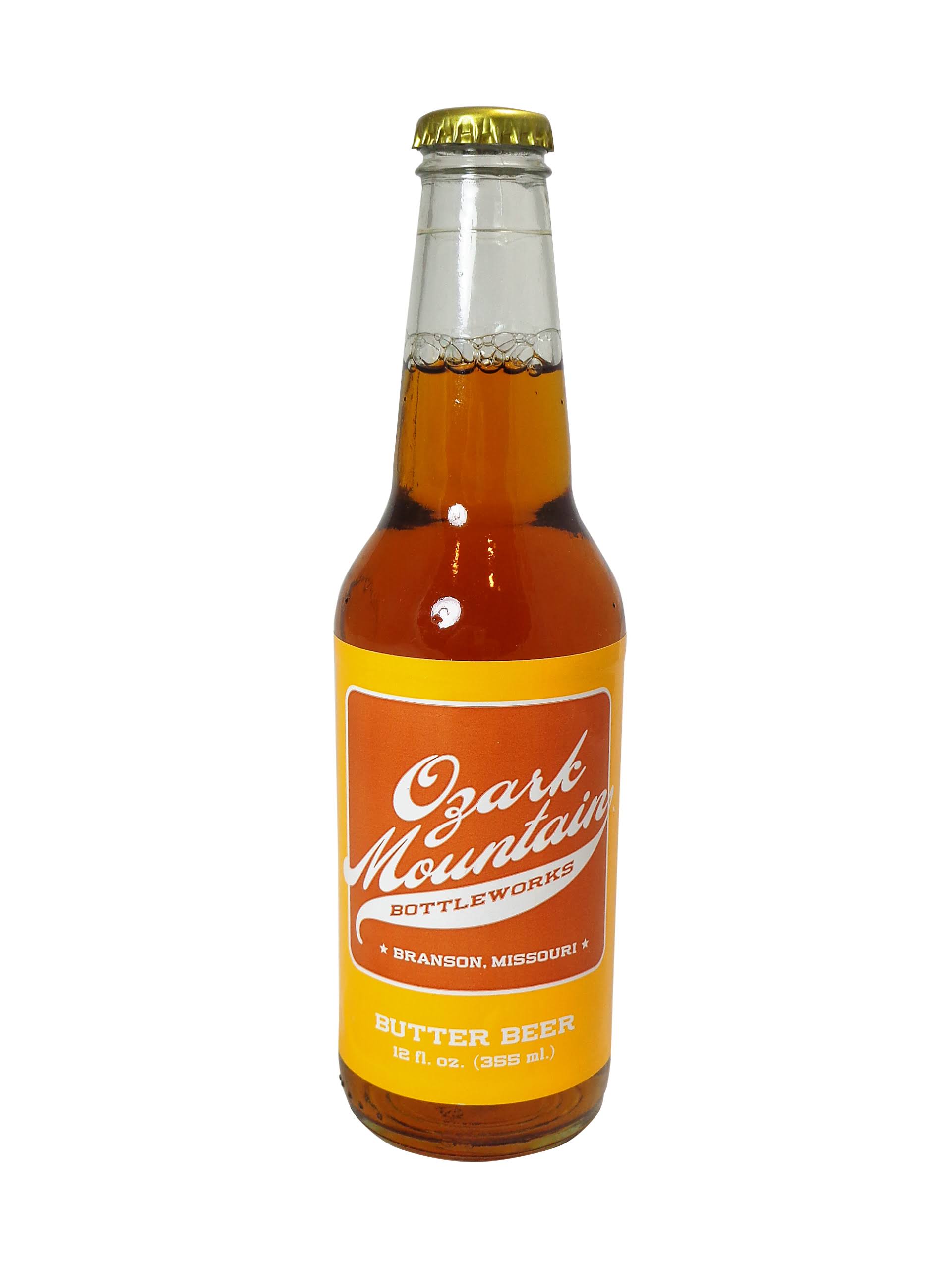 Fresh 12oz Ozark Mountain Bottleworks Butter Beer Soda (Size: Singles)