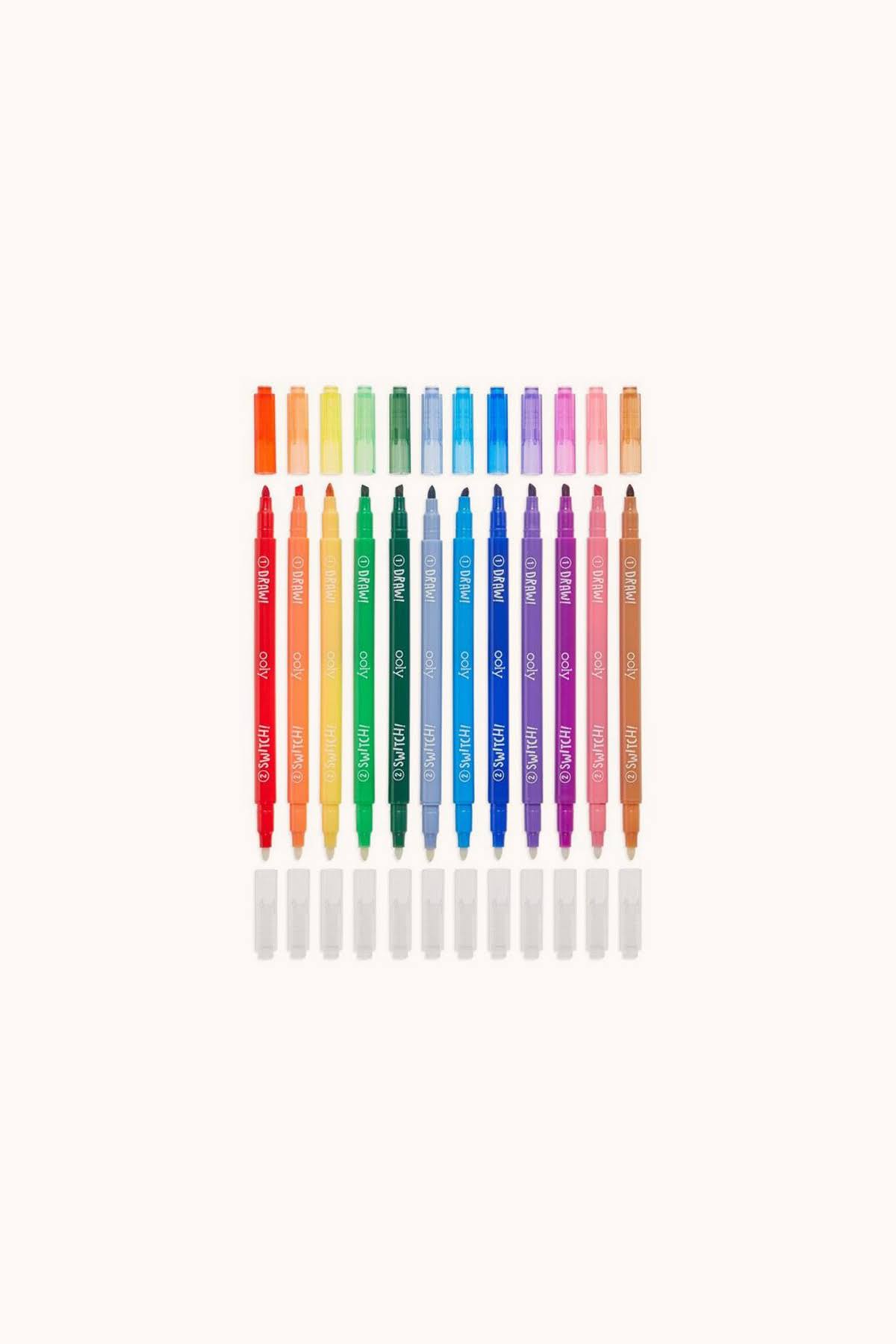 Switcheroo Colour Changing Markers x12