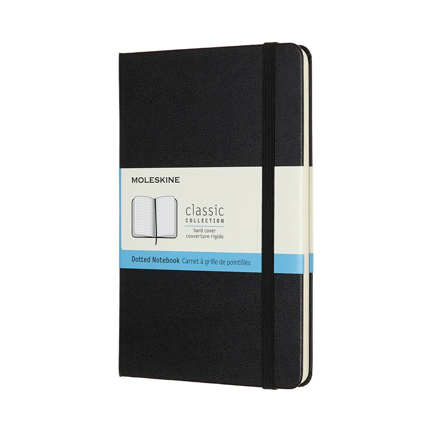 Moleskine Notebook Medium Dotted Black Hard Cover
