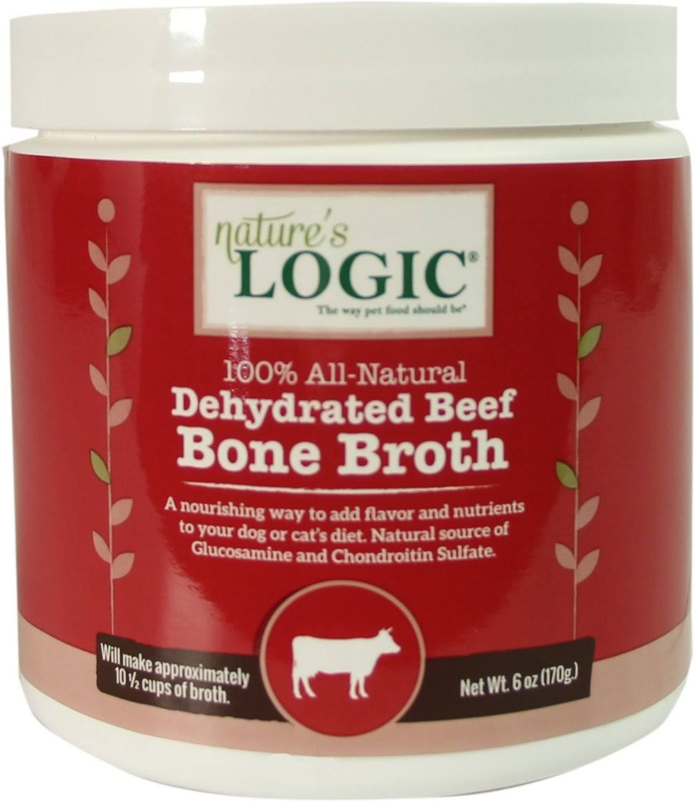 Nature's Logic Dehydrated Beef Bone Broth 6 oz.