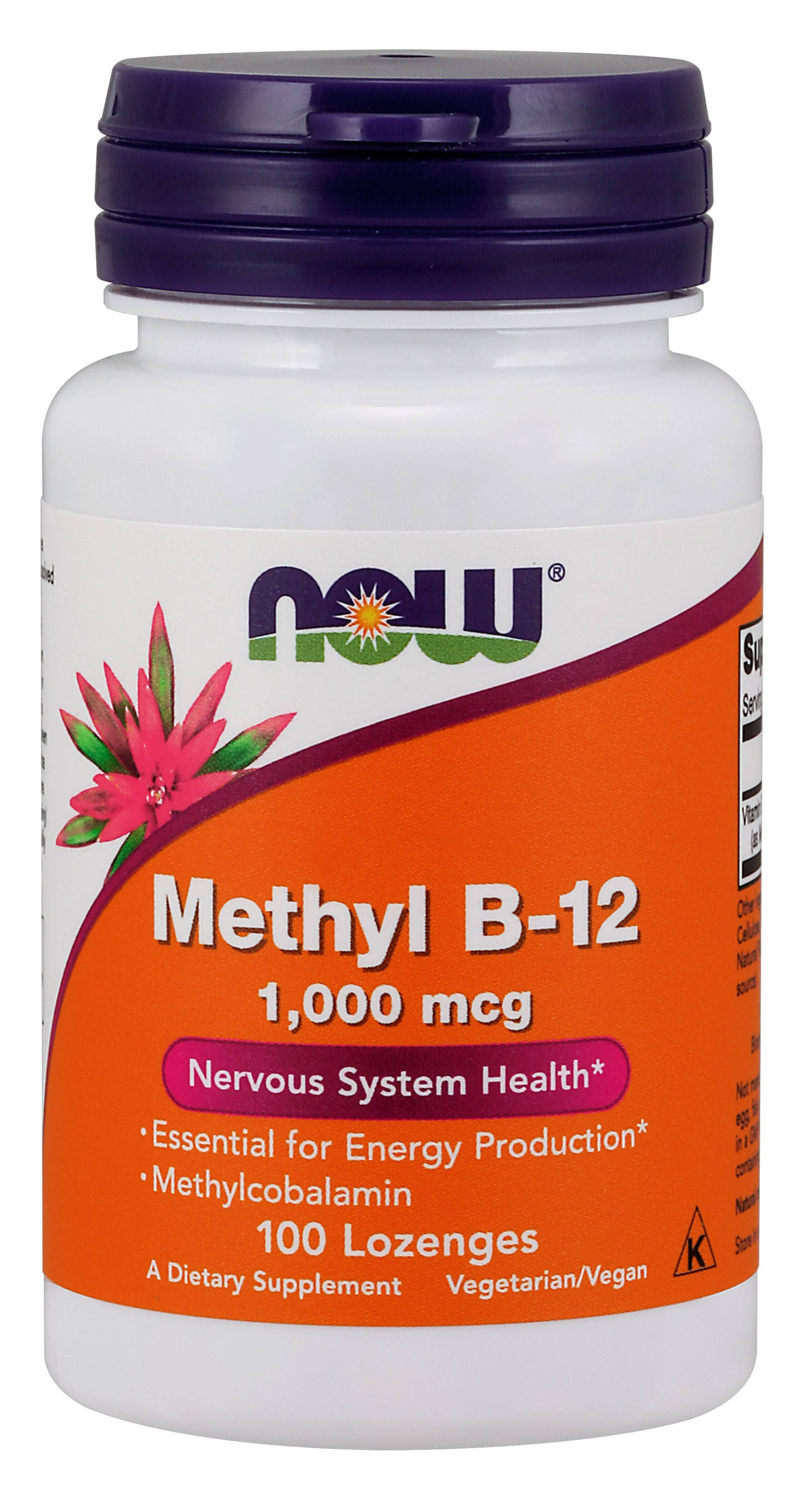Now Foods Methyl B-12 - 1000mcg, 100 Lozenges