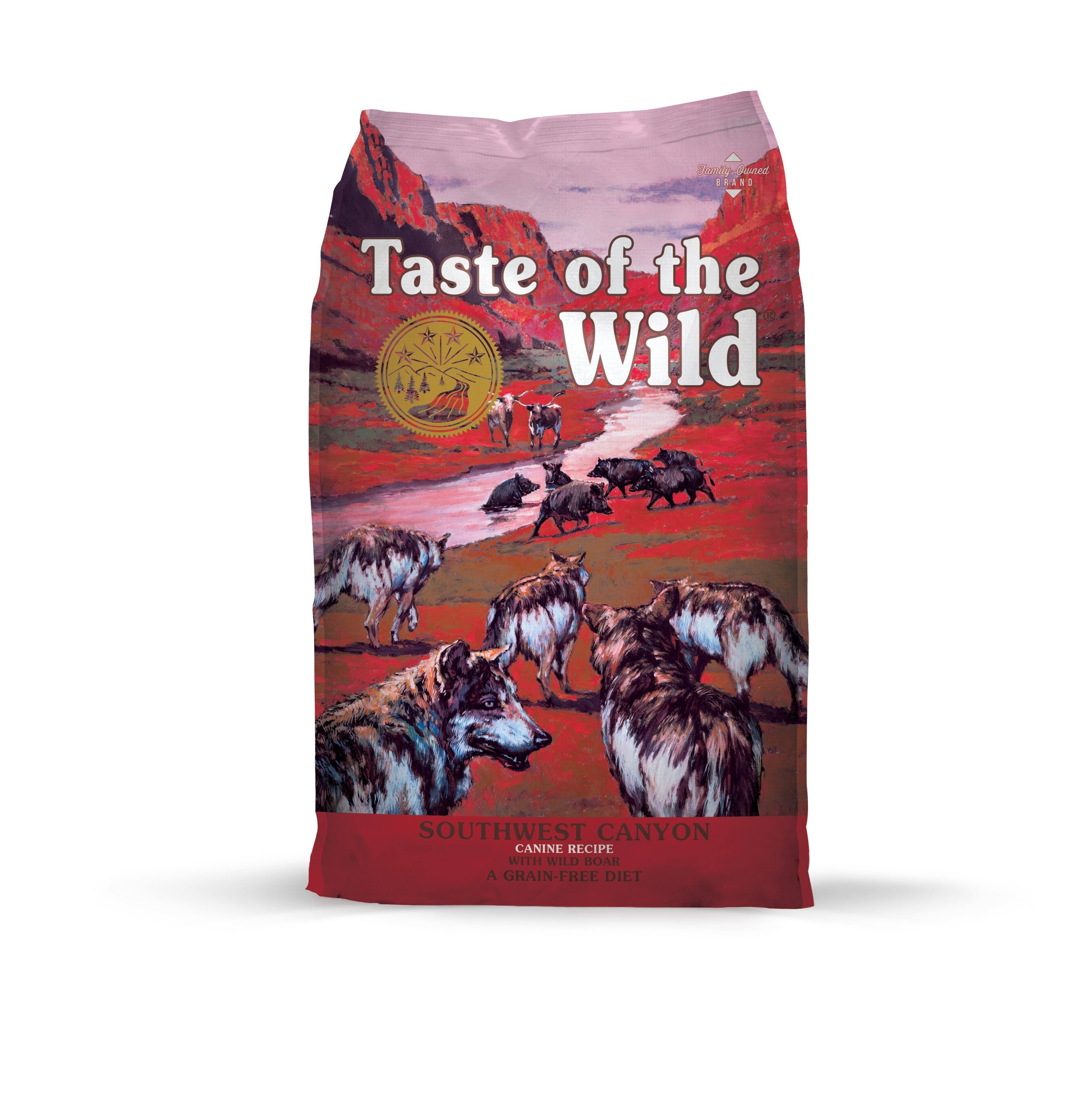 Taste of the Wild Southwest Canyon Wild Boar and Ox Feed for Dogs 12.2 kg