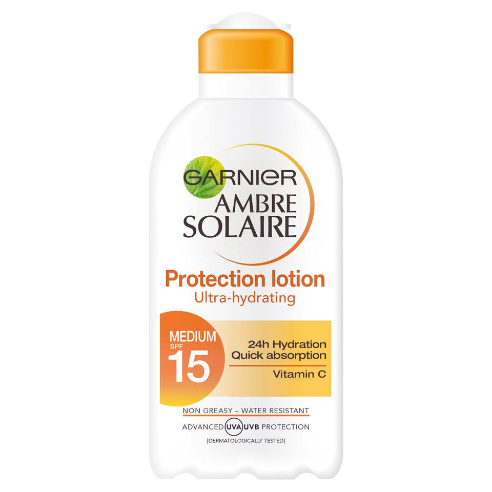 Ambre Solaire Ultra-Hydrating Shea Butter Sun Protection Cream SPF15 - 200ml