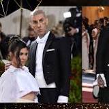 Met Gala: Newlyweds Kourtney Kardashian, Travis Barker Lock Lips on Red Carpet in Matching Outfits