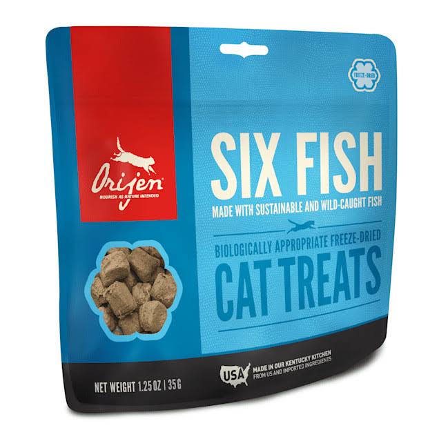 Orijen Treats Six Fish Cat 35 Gr