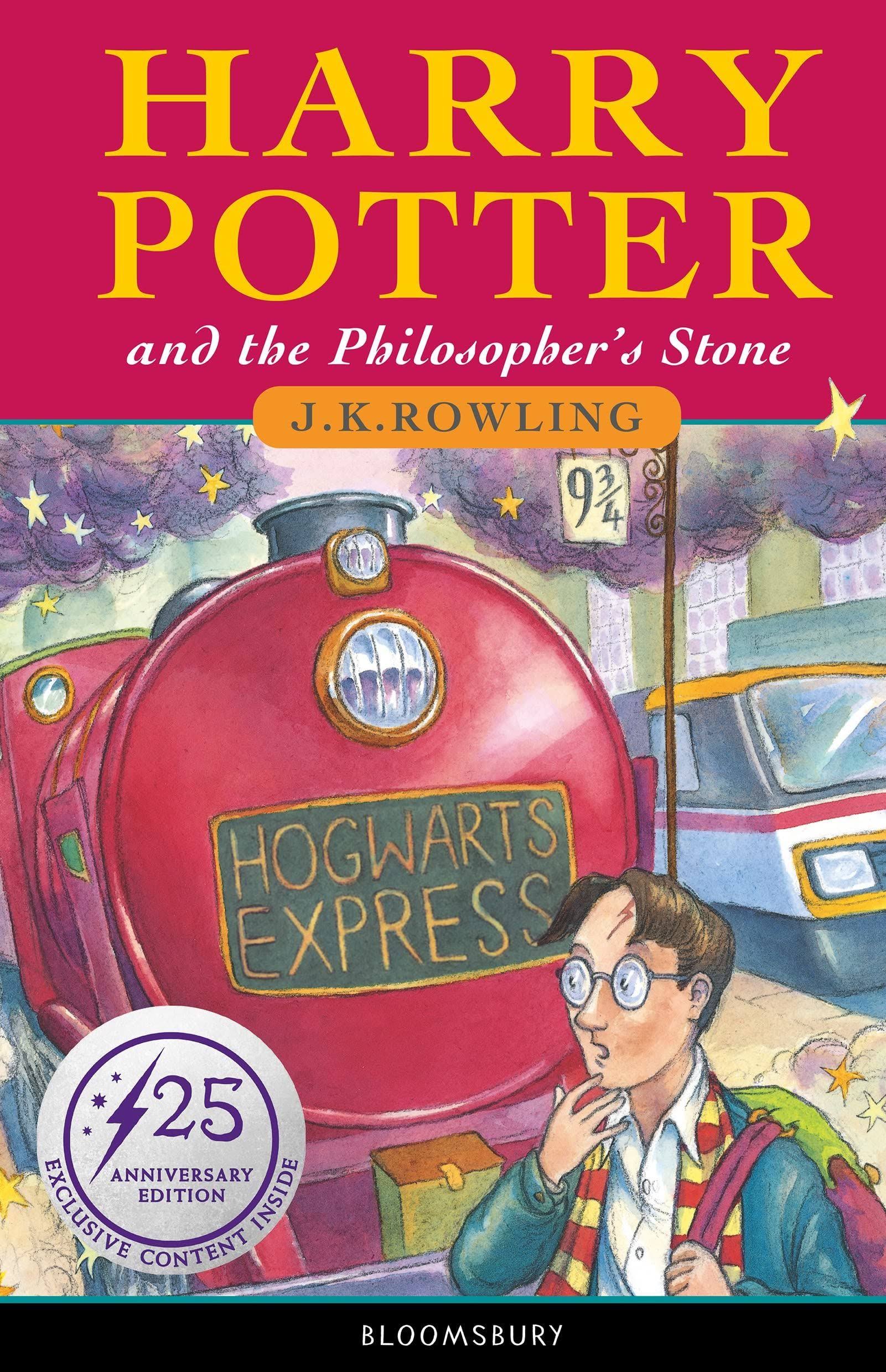 Harry Potter and the Philosopher's Stone - 25th by J.K. Rowling