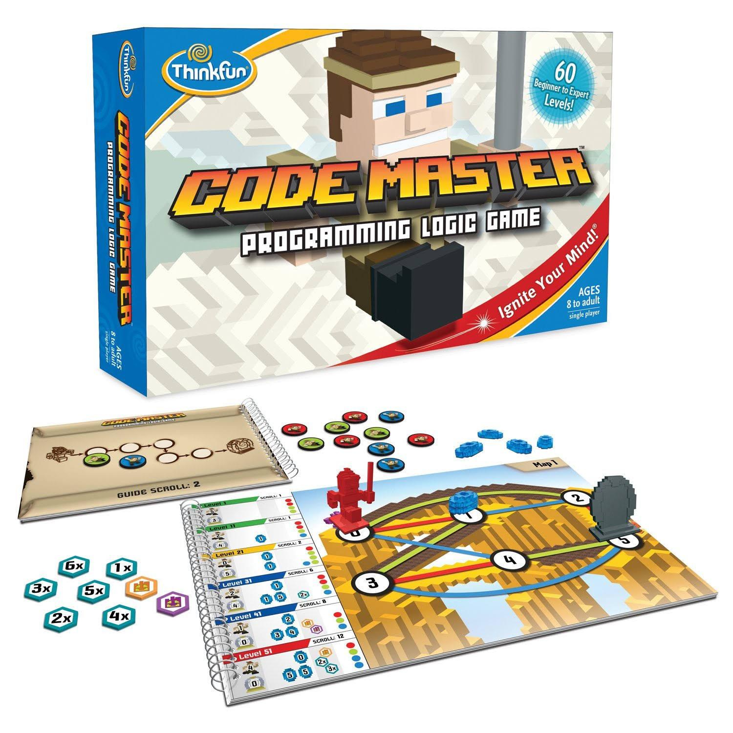 Code Master Programming Logic Board Game