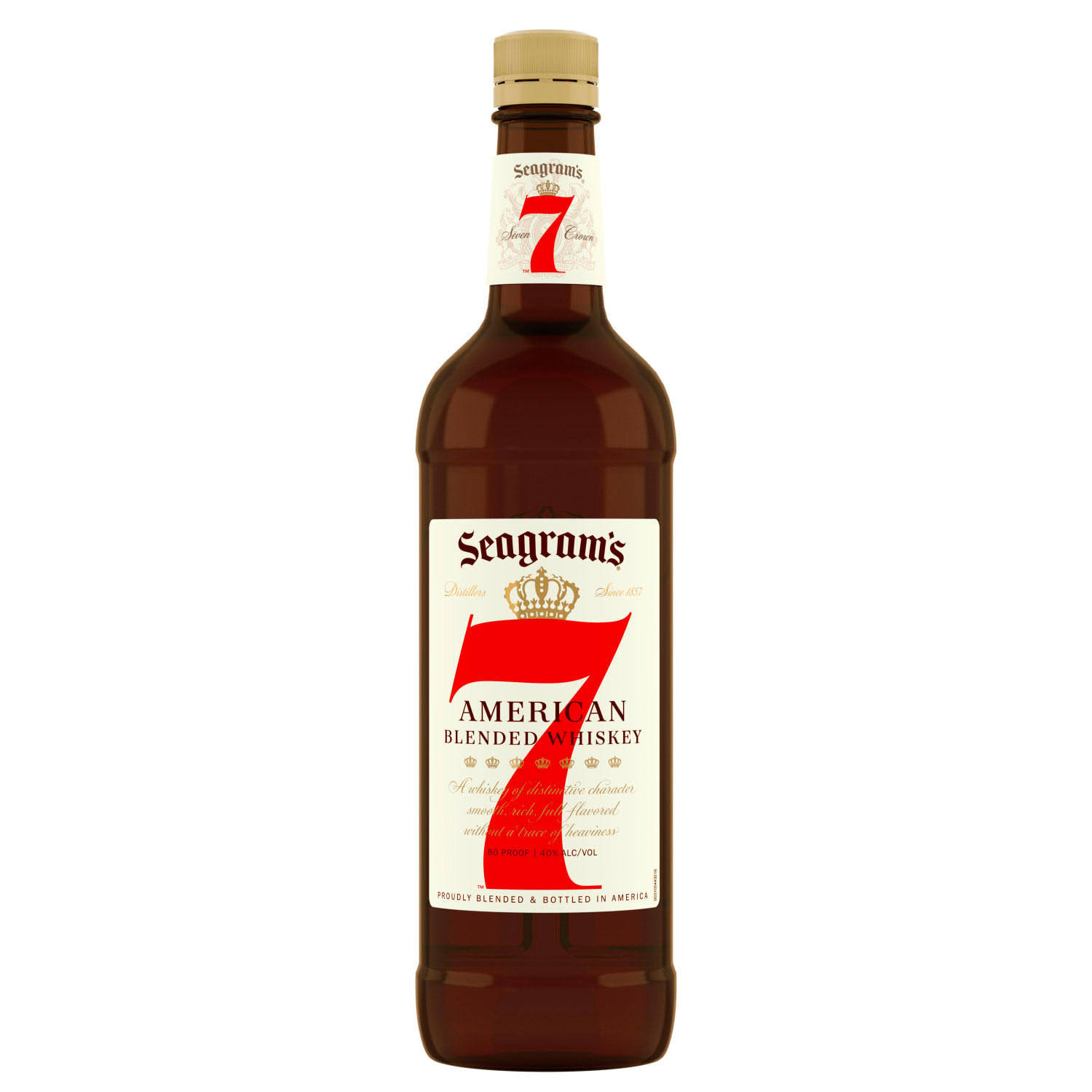 Seagram's 7 Crown American Whiskey - 1L