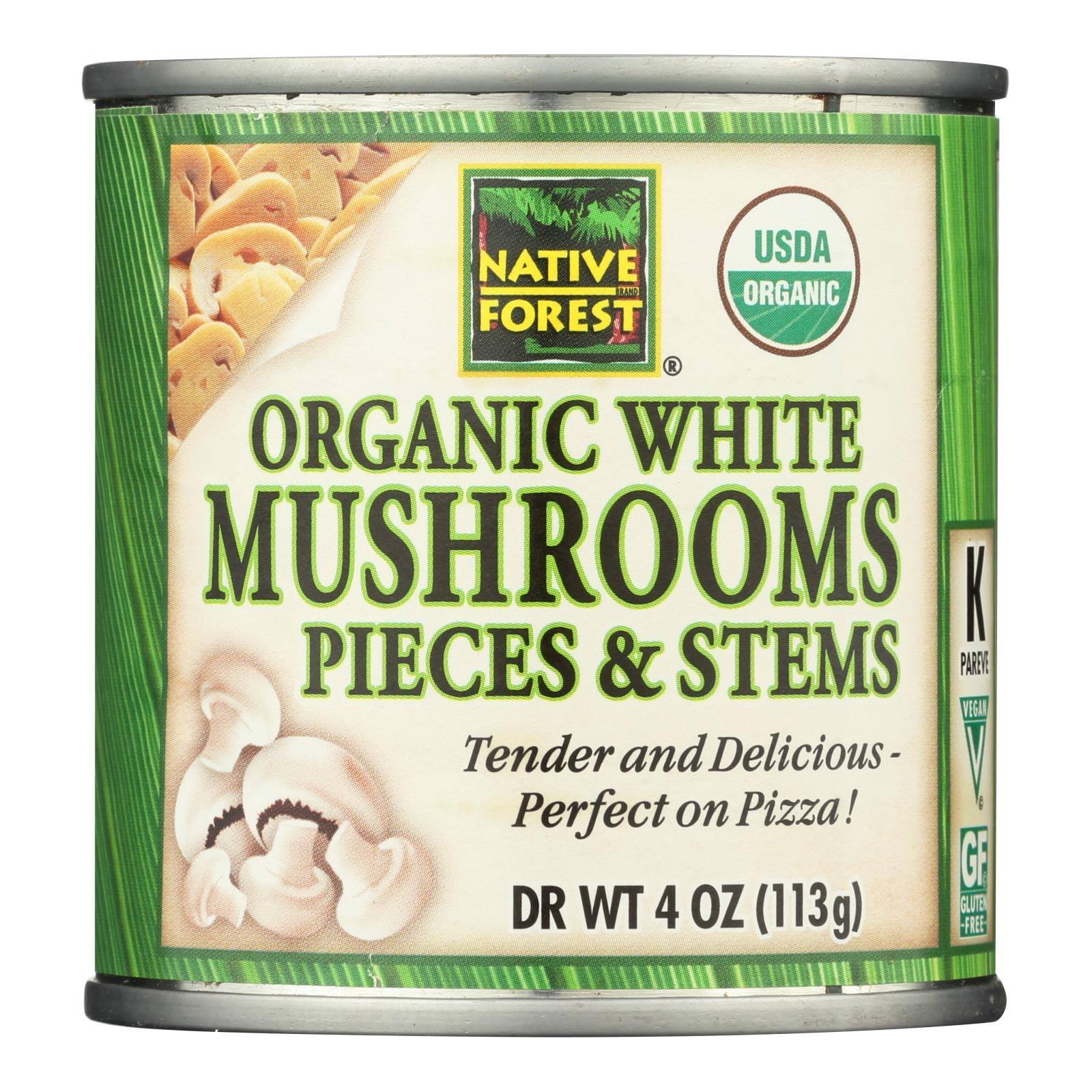 Native Forest Organic Mushrooms - Pieces and Stems, 7oz