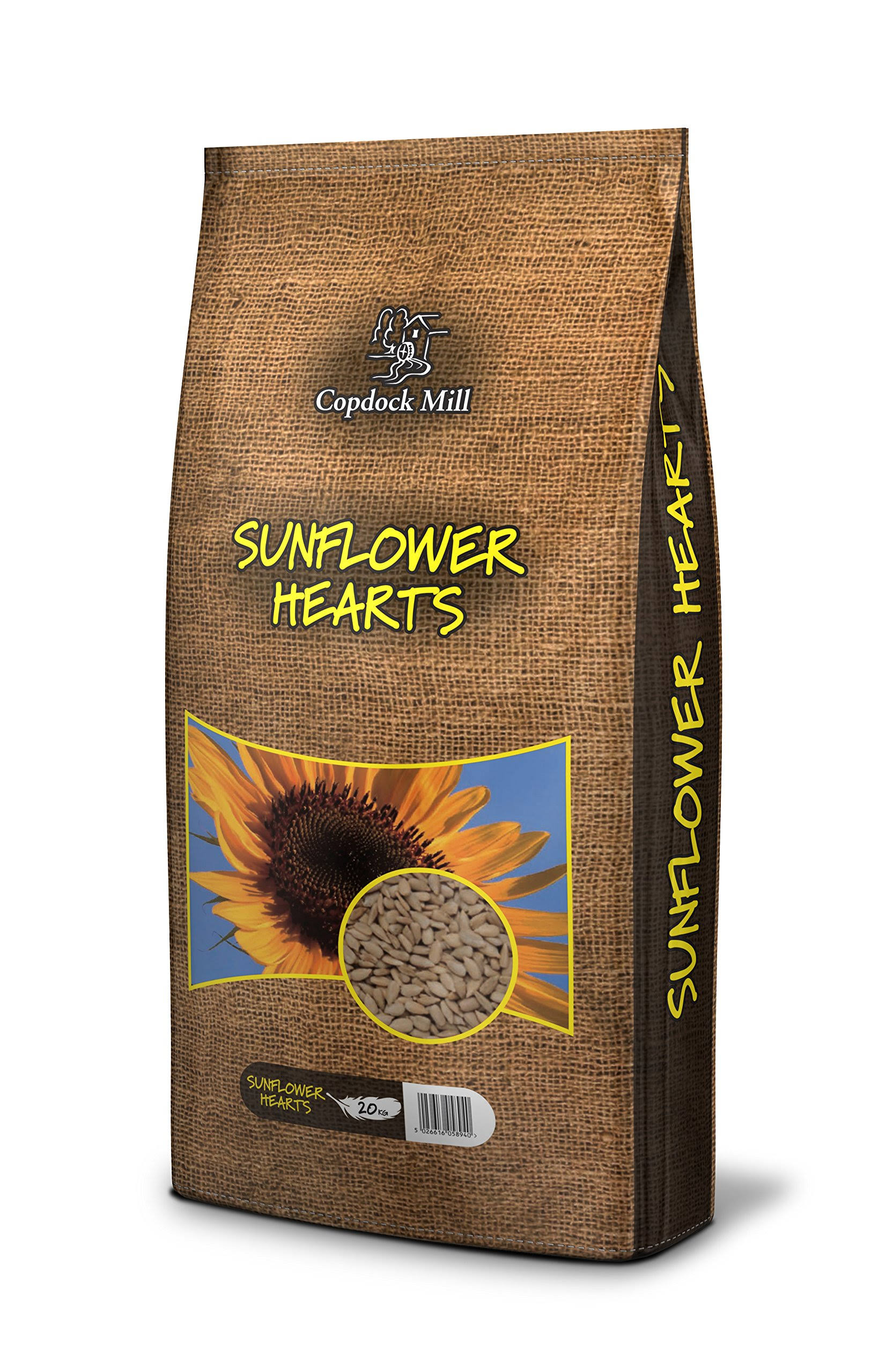 Copdock Mill Sunflower Hearts, 20 kg