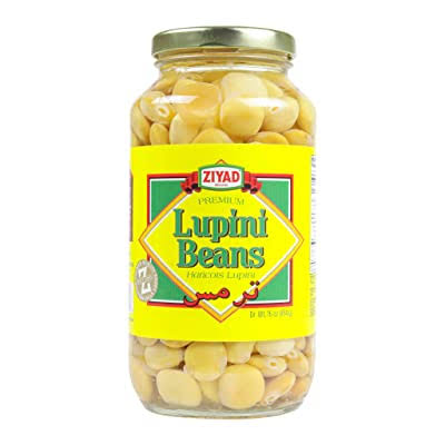 Ziyad Brand Premium Lupini Beans Delicious as A Snack or Appetizer!