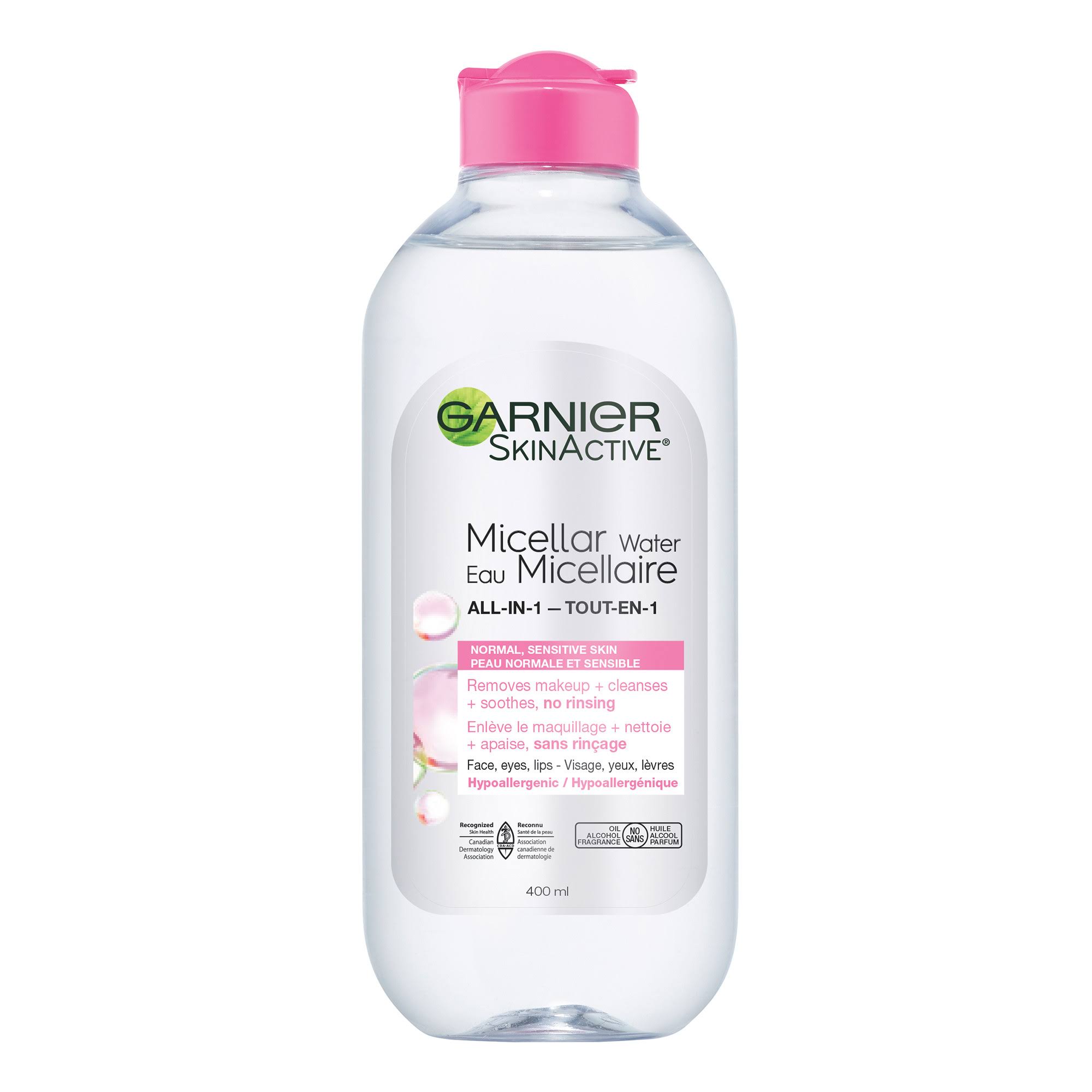 Garnier Skin Active Micellar Cleansing Water All In 1 Cleanser And Makeup Remover - 13.5 fl oz