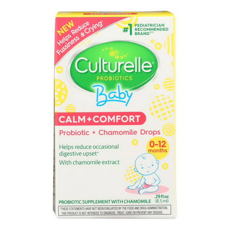 Culturelle Baby Calm Comfort Chamomile Drops Probiotic Supplement - 0.29oz