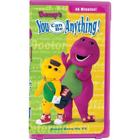 Barney: You Can Be Anything VHS