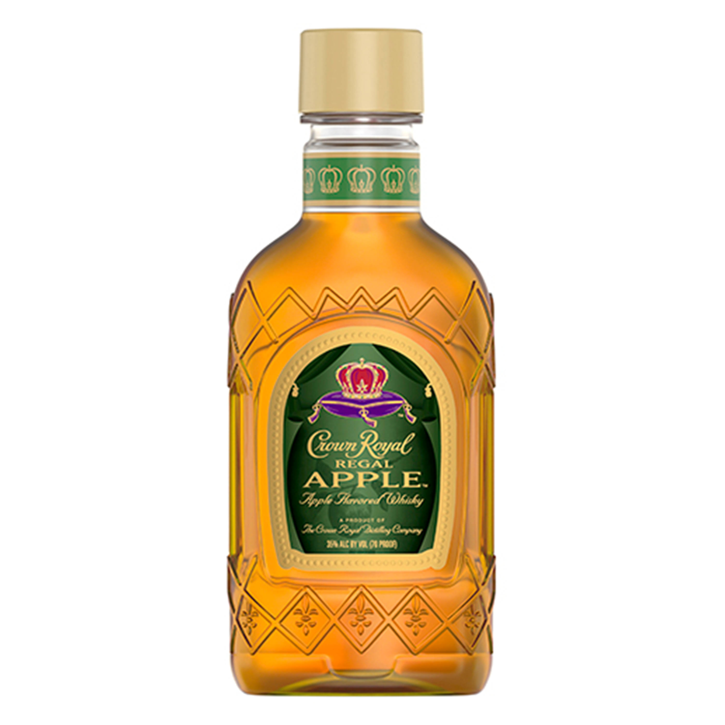 Crown Royal Whisky, Apple Flavored, Regal Apple - 200 ml