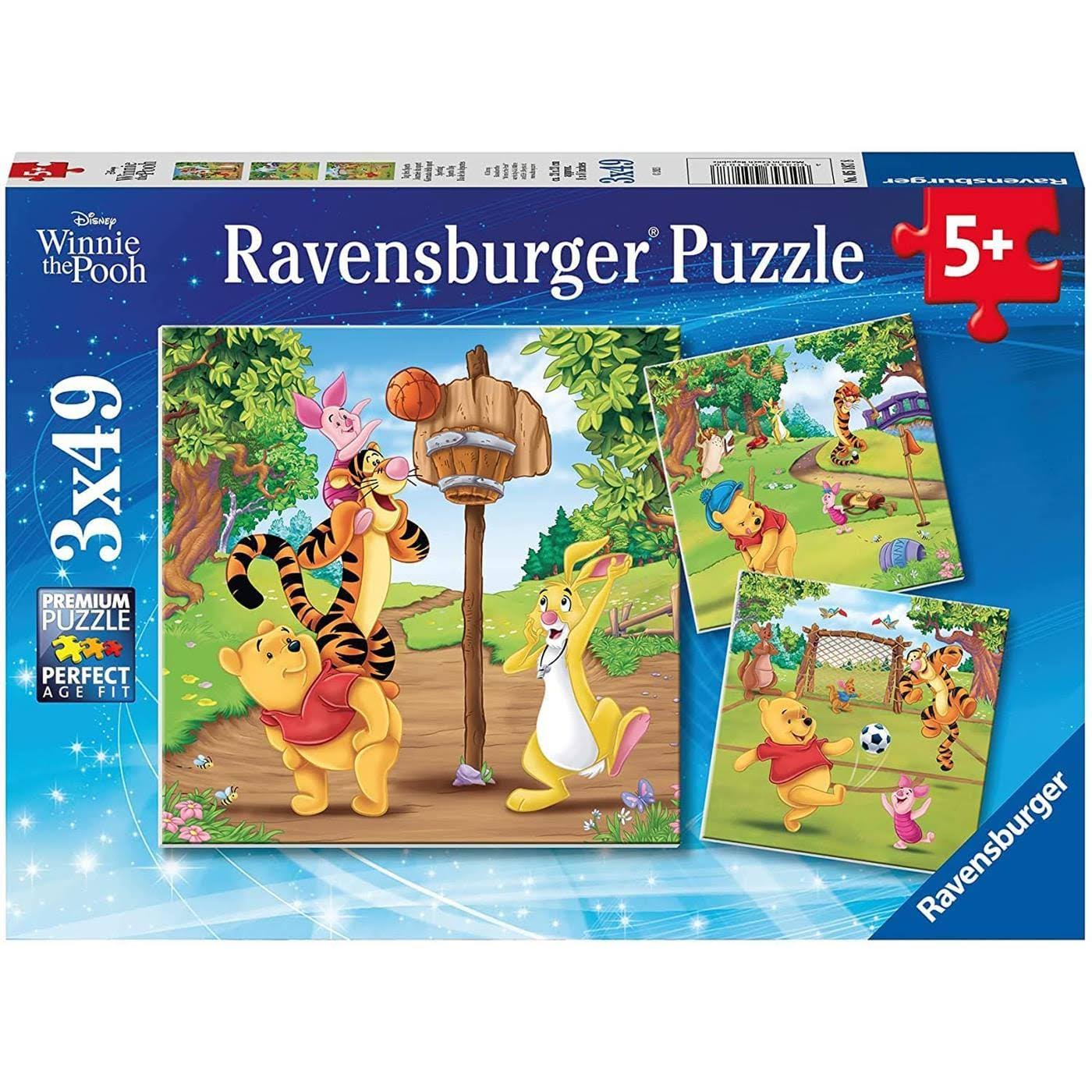 Ravensburger Winnie the Pooh Jigsaw Puzzles 3 x 49pc