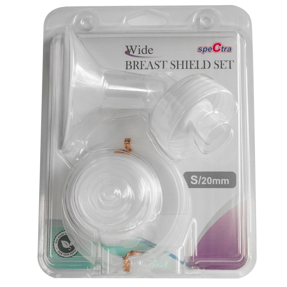 Spectra Wide Breast Shield Set S-20 mm -- 1 Set