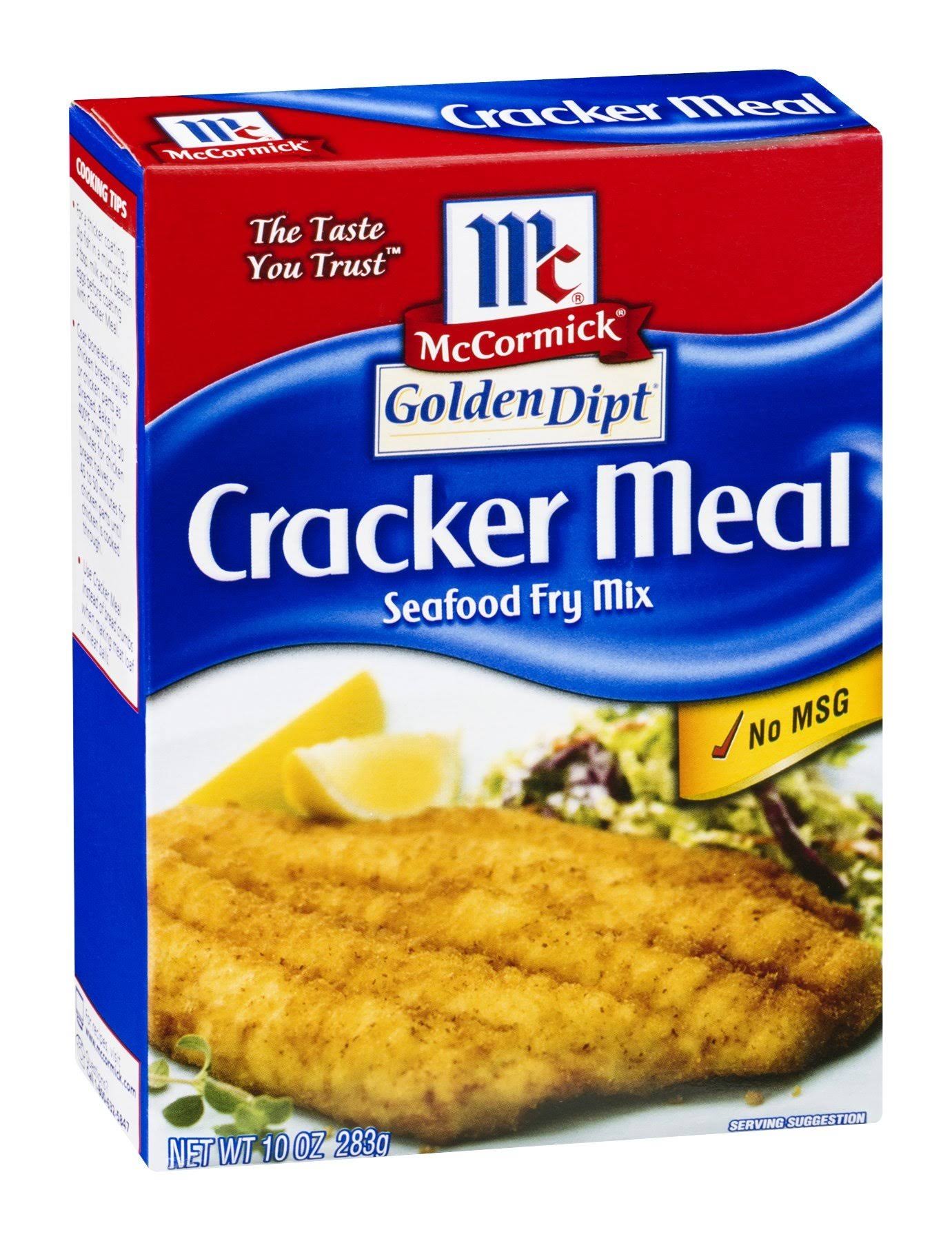 McCormick Golden Dipt Cracker Meal Seafood Fry Mix - 10oz