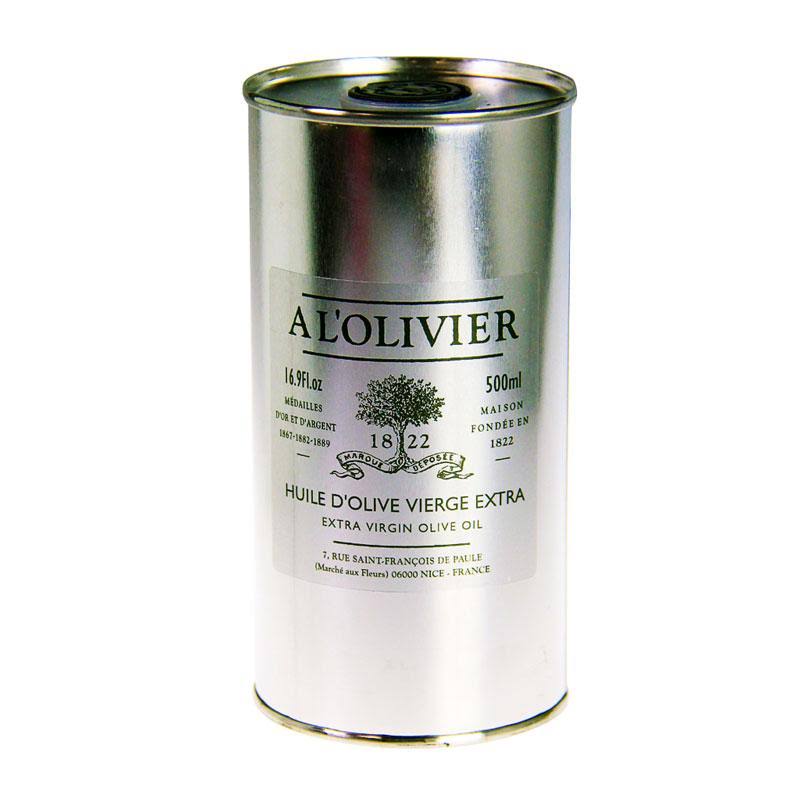 A L'Olivier Extra Virgin Olive Oil - 16.7 oz tin