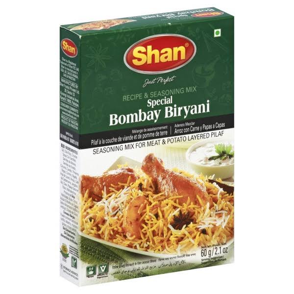 Shan Recipe & Seasoning Mix, Special Bombay Biryani - 60 g
