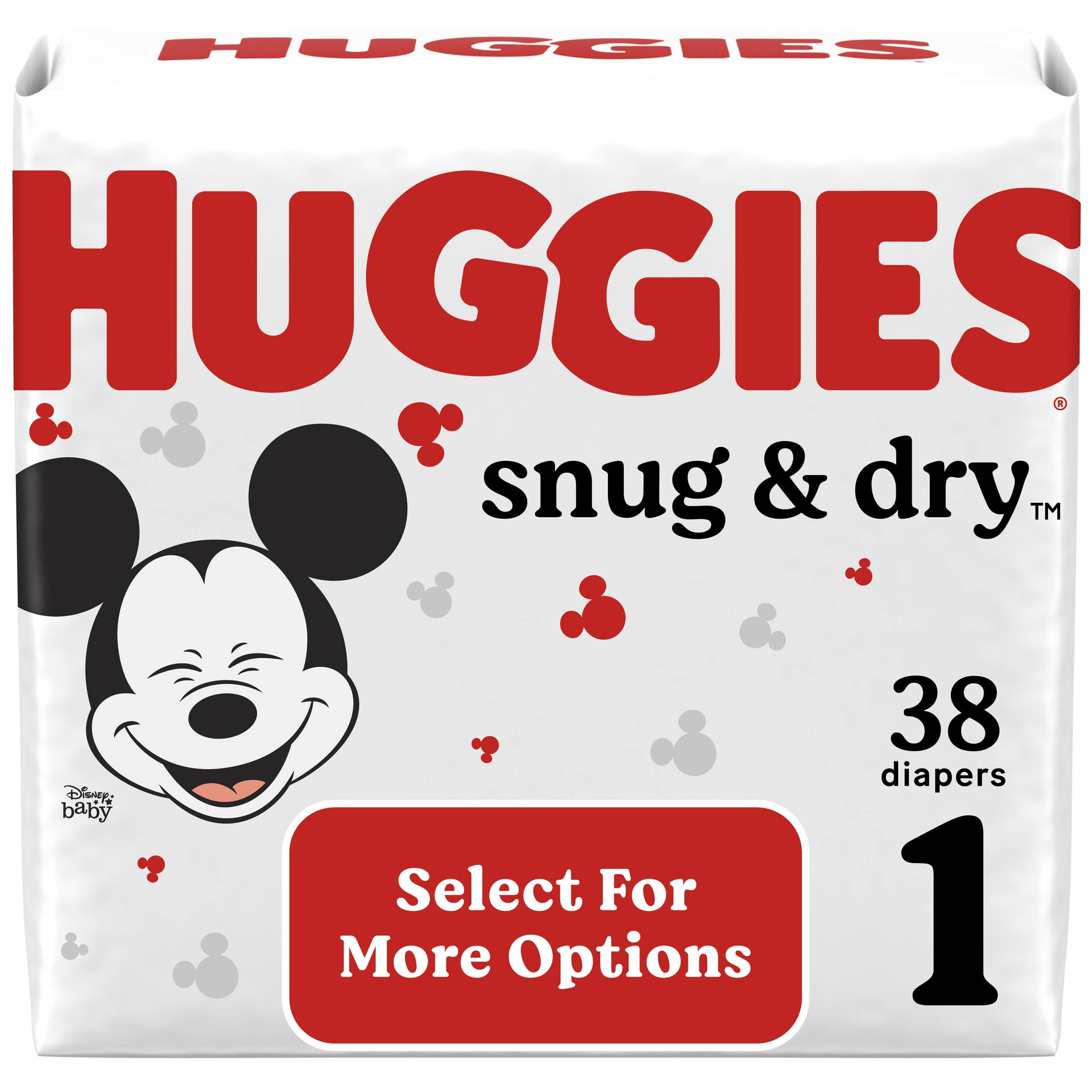 Huggies Snug & Dry Baby Diapers Size 1 38 Ct