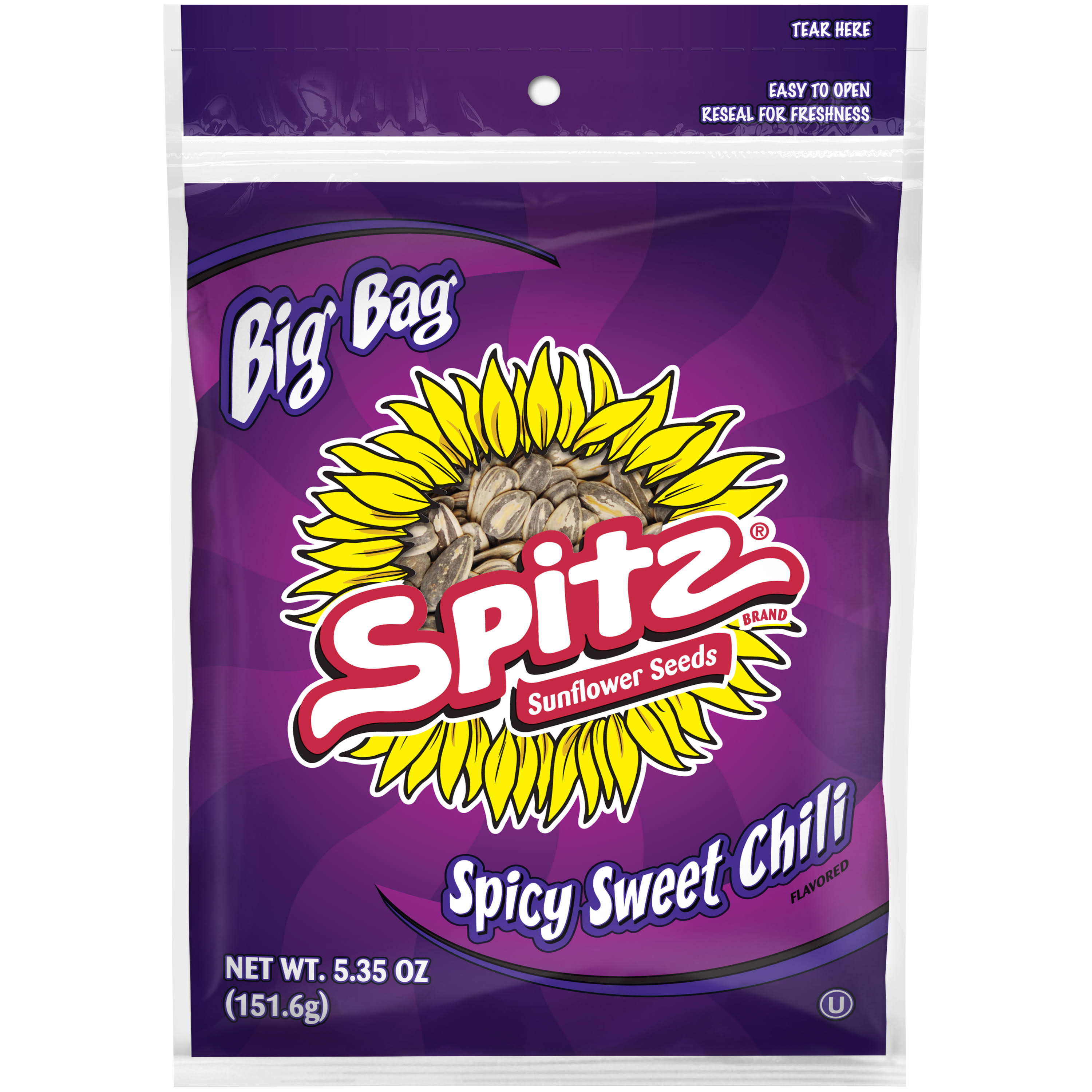 Splitz Sunflower Seeds - Spicy Sweet Chili