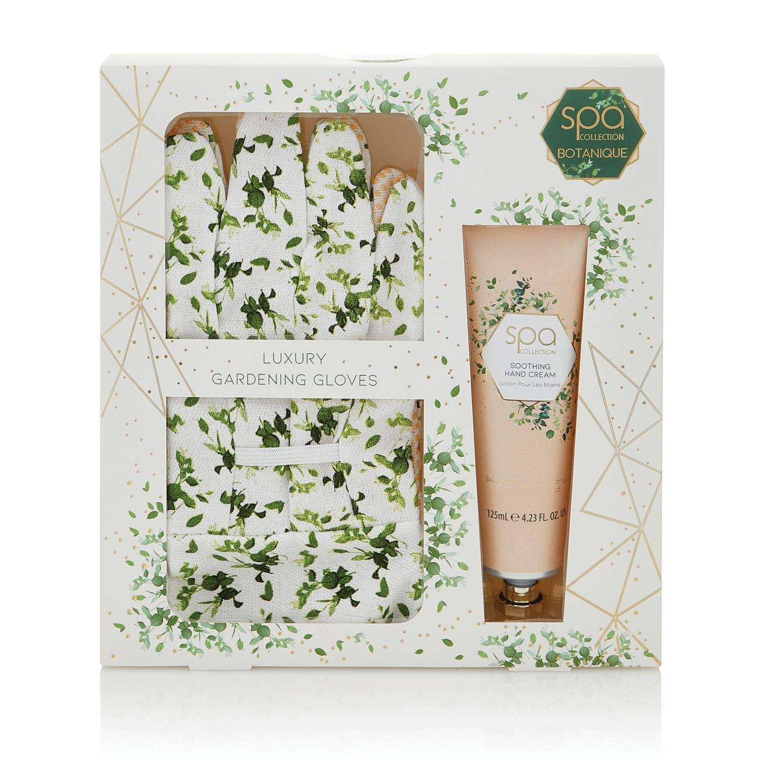 Style & Grace Spa Botanique Garden Gift Set 125ml Hand Cream + Pair Of Garden Gloves