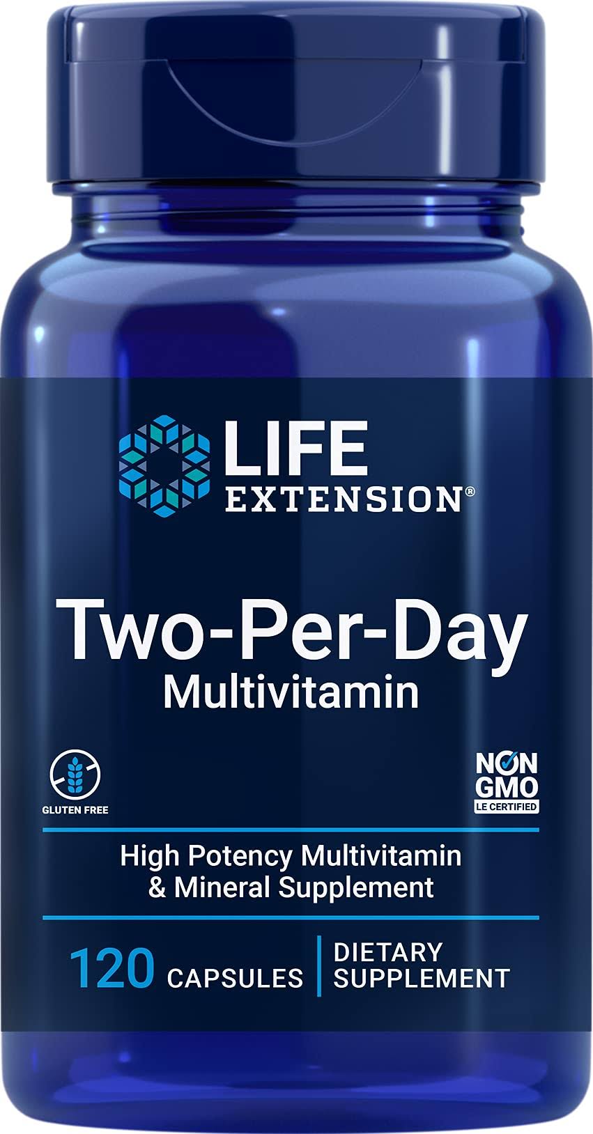 Life Extension - Two-Per-Day 120 Capsules