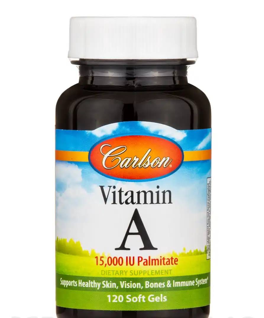 Carlson Labs Vitamin A Palmitate Supplement - 120 Softgels