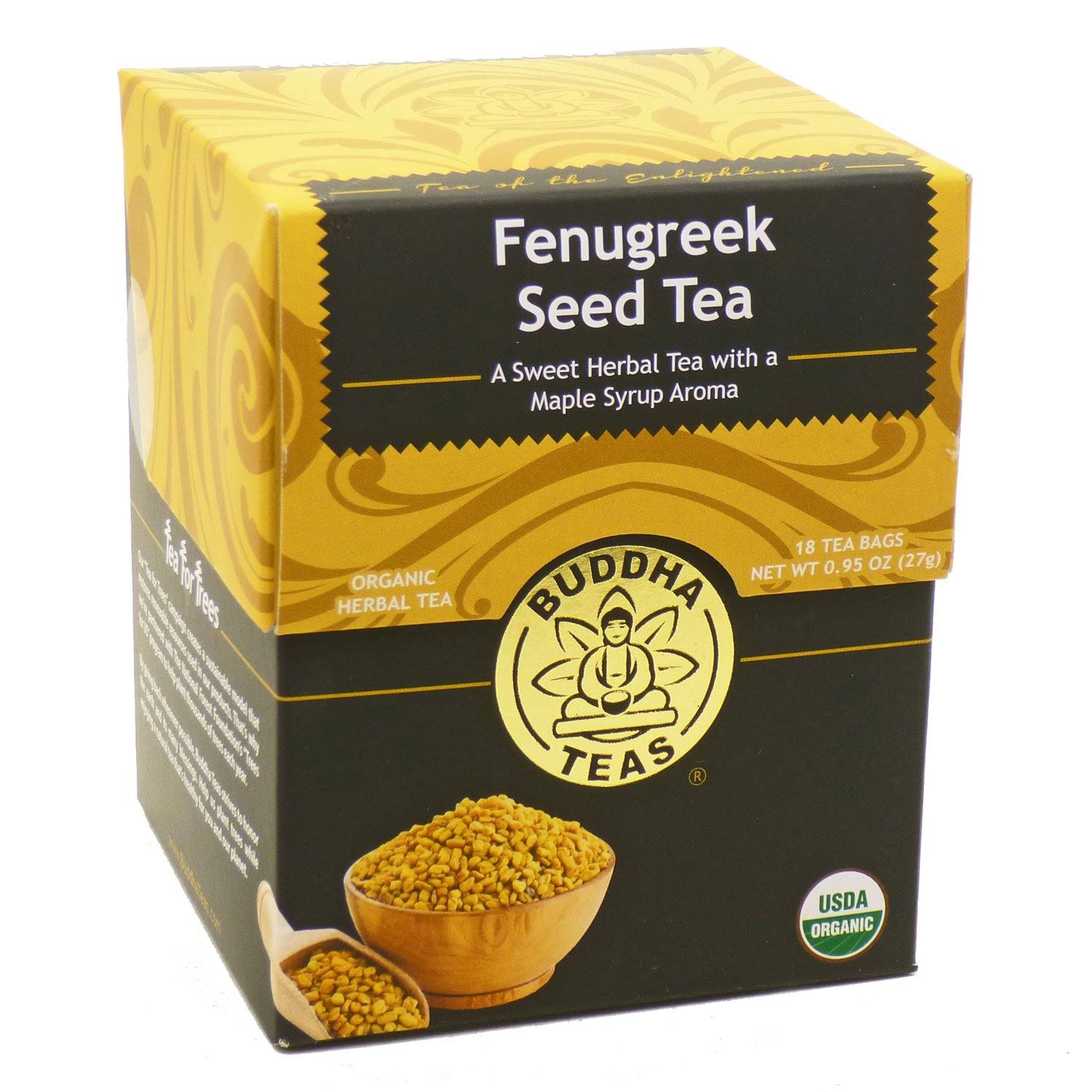 Buddha Teas Organic Fenugreek Seed Tea - 18ct