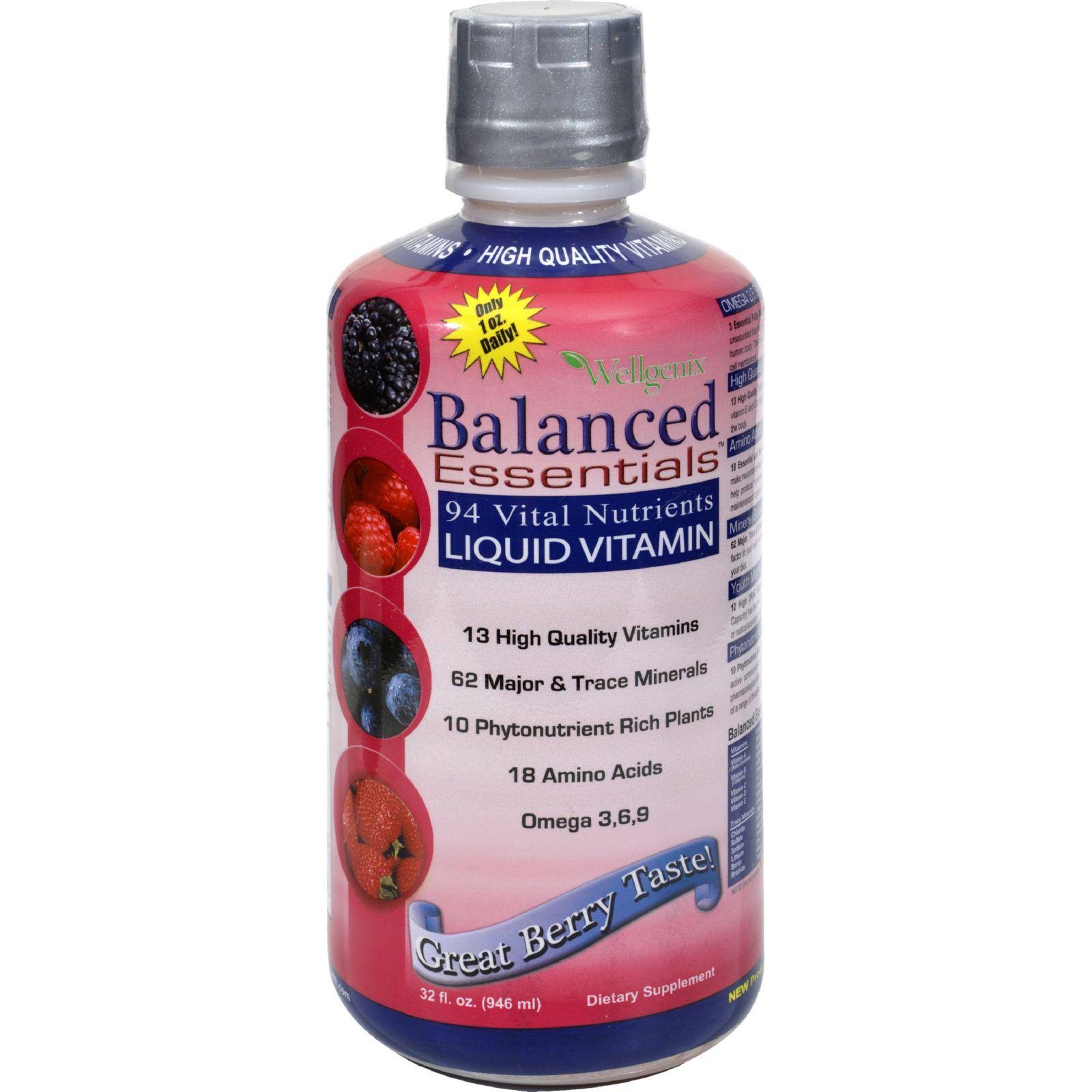 Balanced Essentials Liquid Nutritional Supplement - Very Berry, 32oz