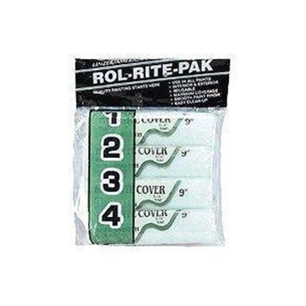 Linzer Products 6597959 4 Piece 9 in. Paint Roller Cover Set