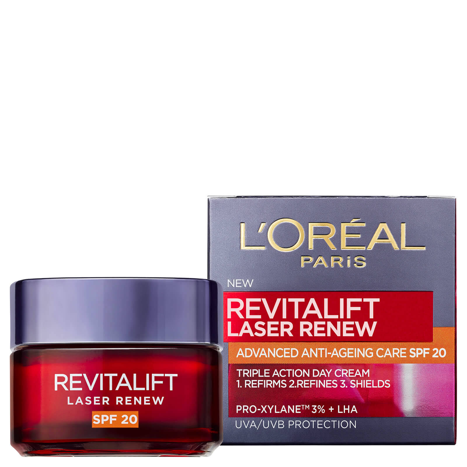 L'Oreal Paris Revitalift Laser Renew Anti-Ageing Cream - SPF20, 50ml